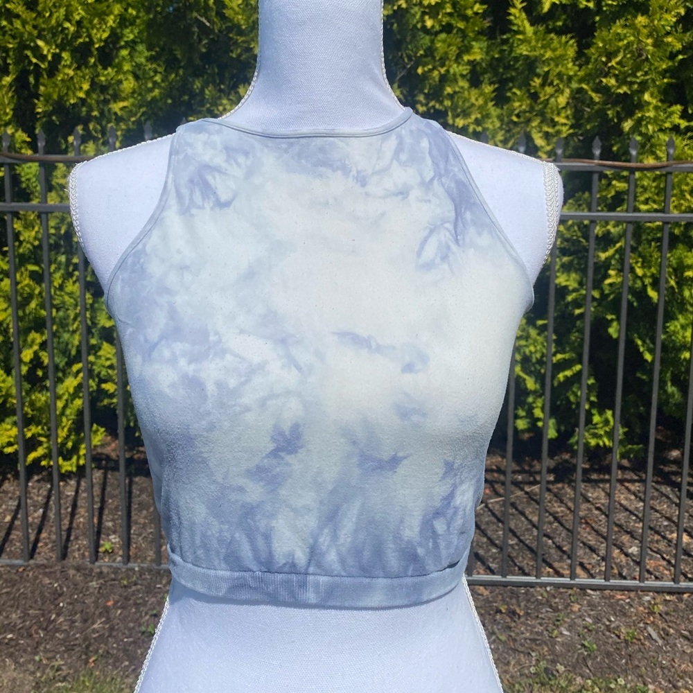 Free people tie-dye halter top
